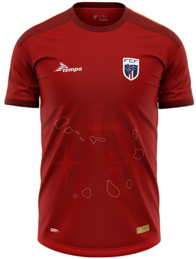 Camisa III Seleção de Cabo Verde 2024 Tempo oficial 